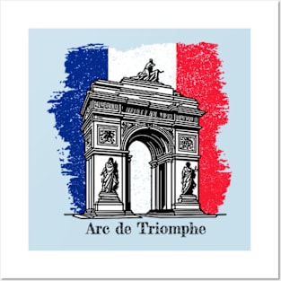 Arc de Triomphe France Posters and Art